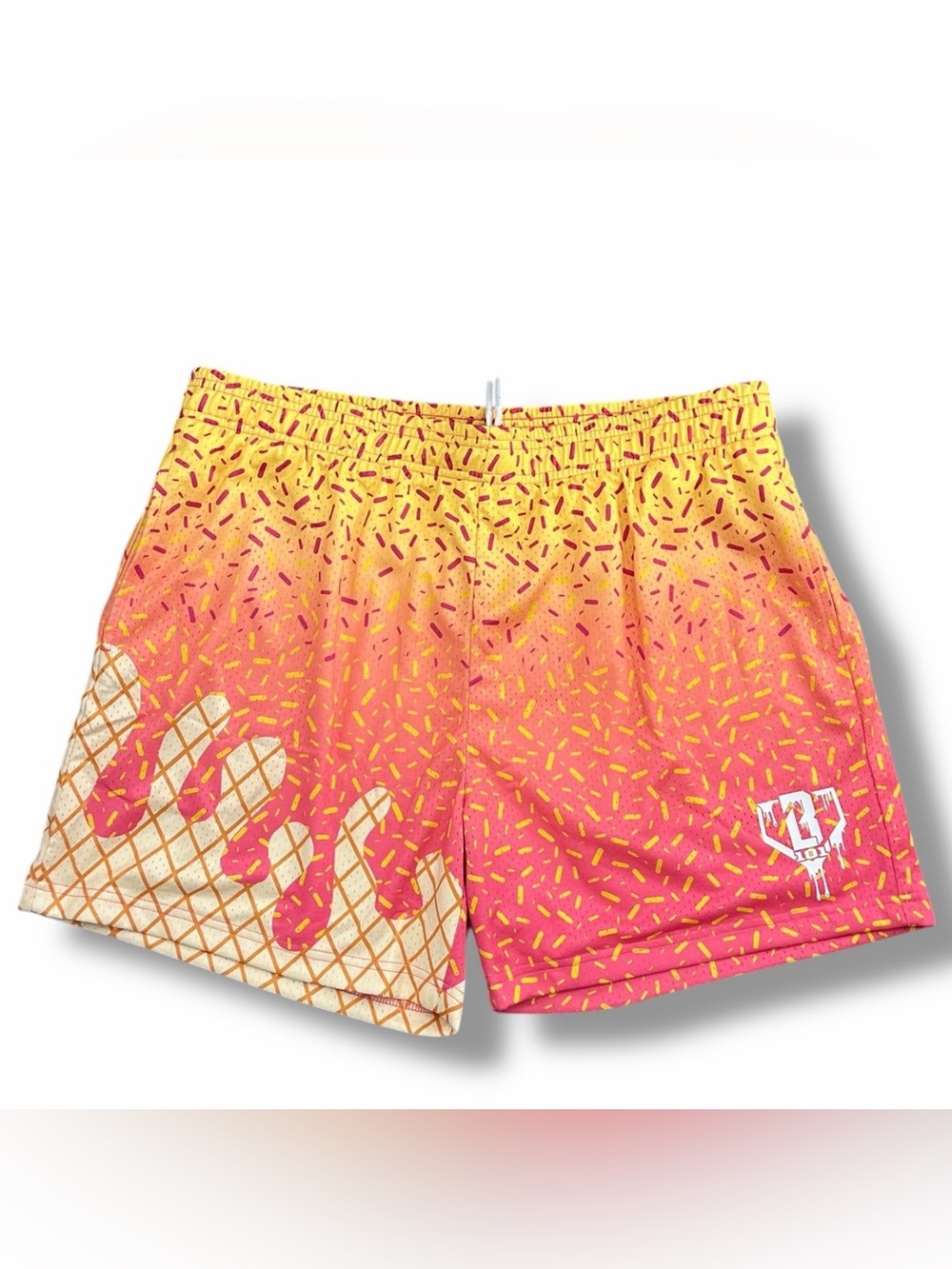 Baseball Lifestyle Ice Cream Sprinkle Gradient Shorts